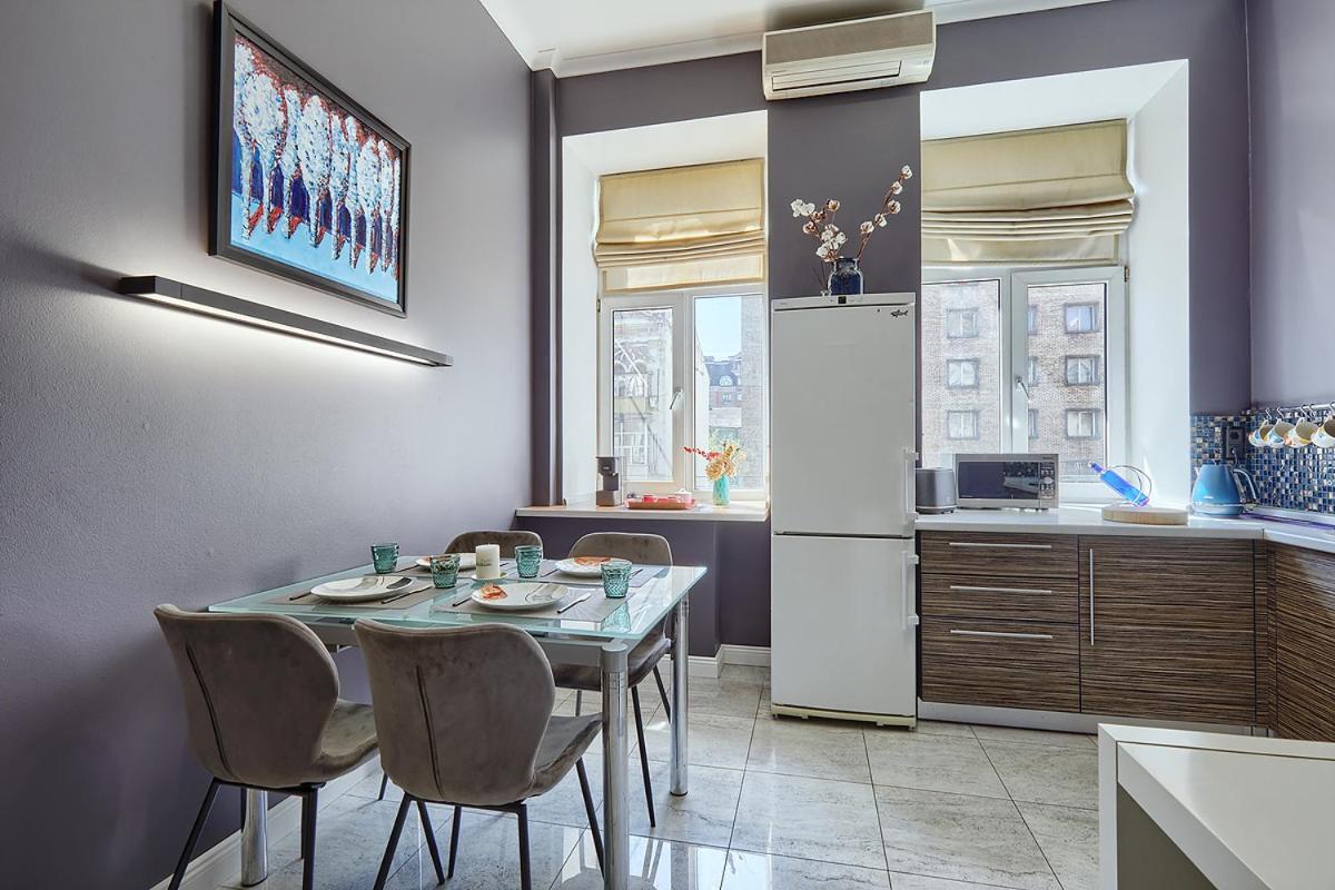 Saksaganskogo Centre Apartman Kijev Kültér fotó