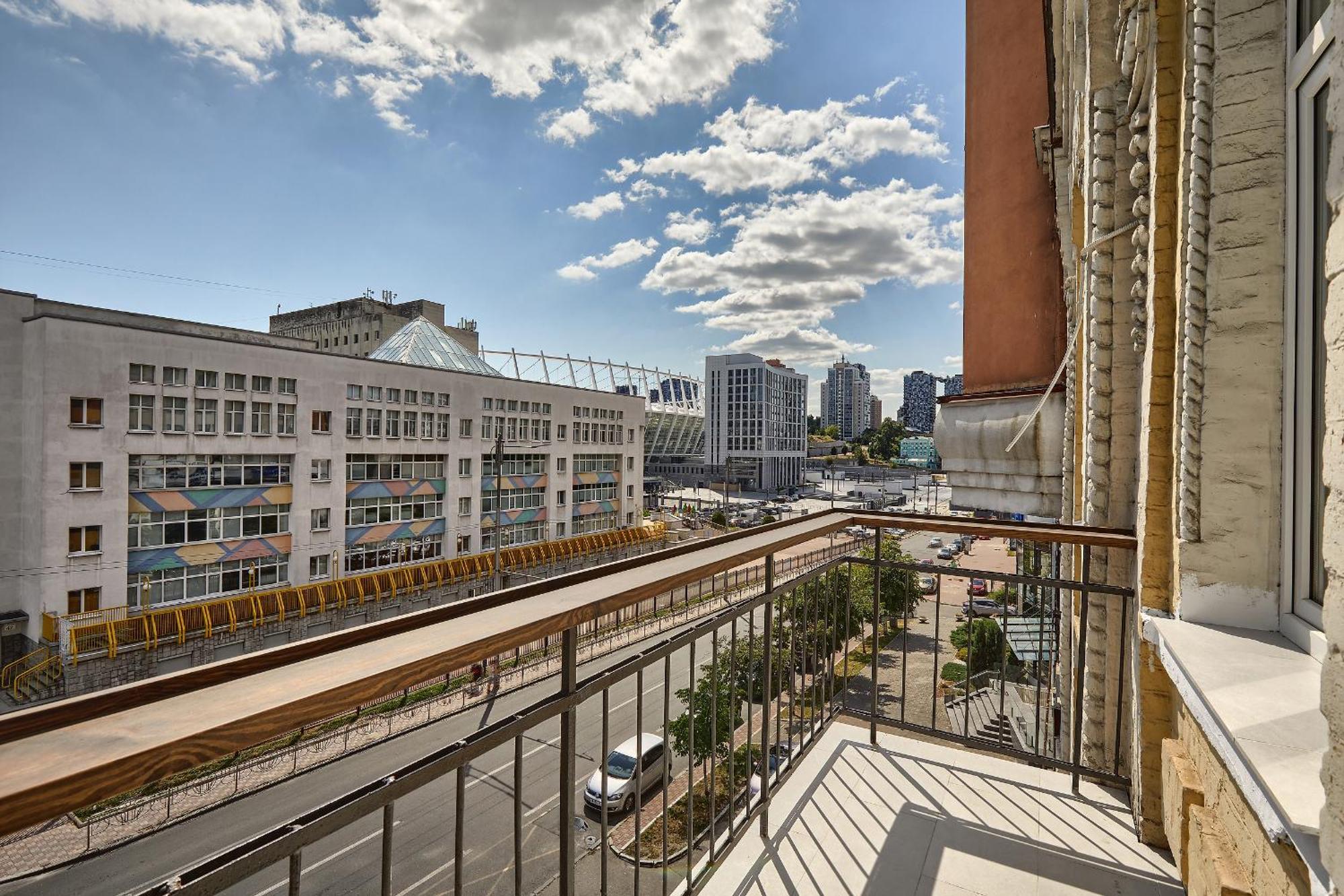 Saksaganskogo Centre Apartman Kijev Szoba fotó