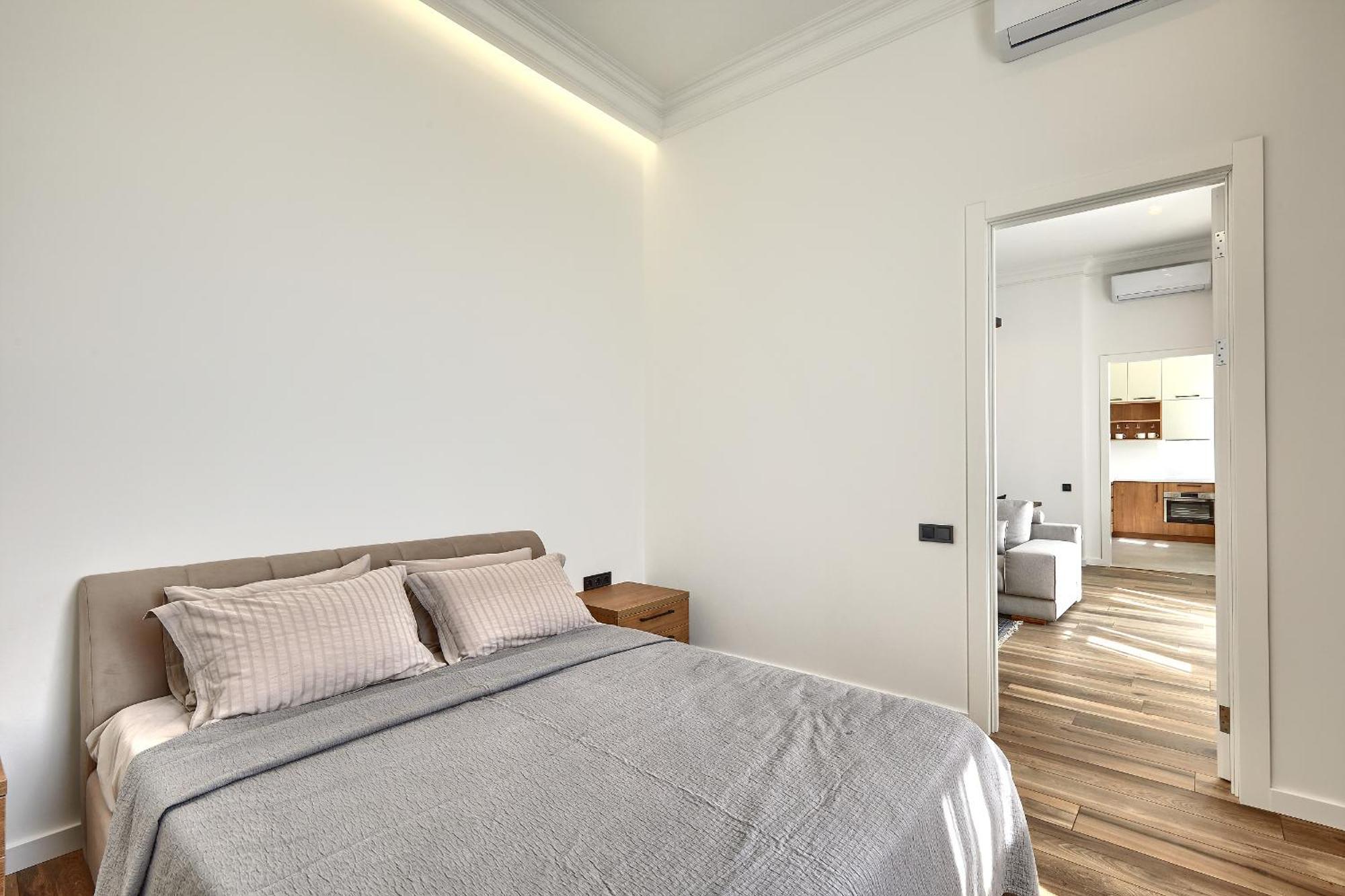 Saksaganskogo Centre Apartman Kijev Szoba fotó