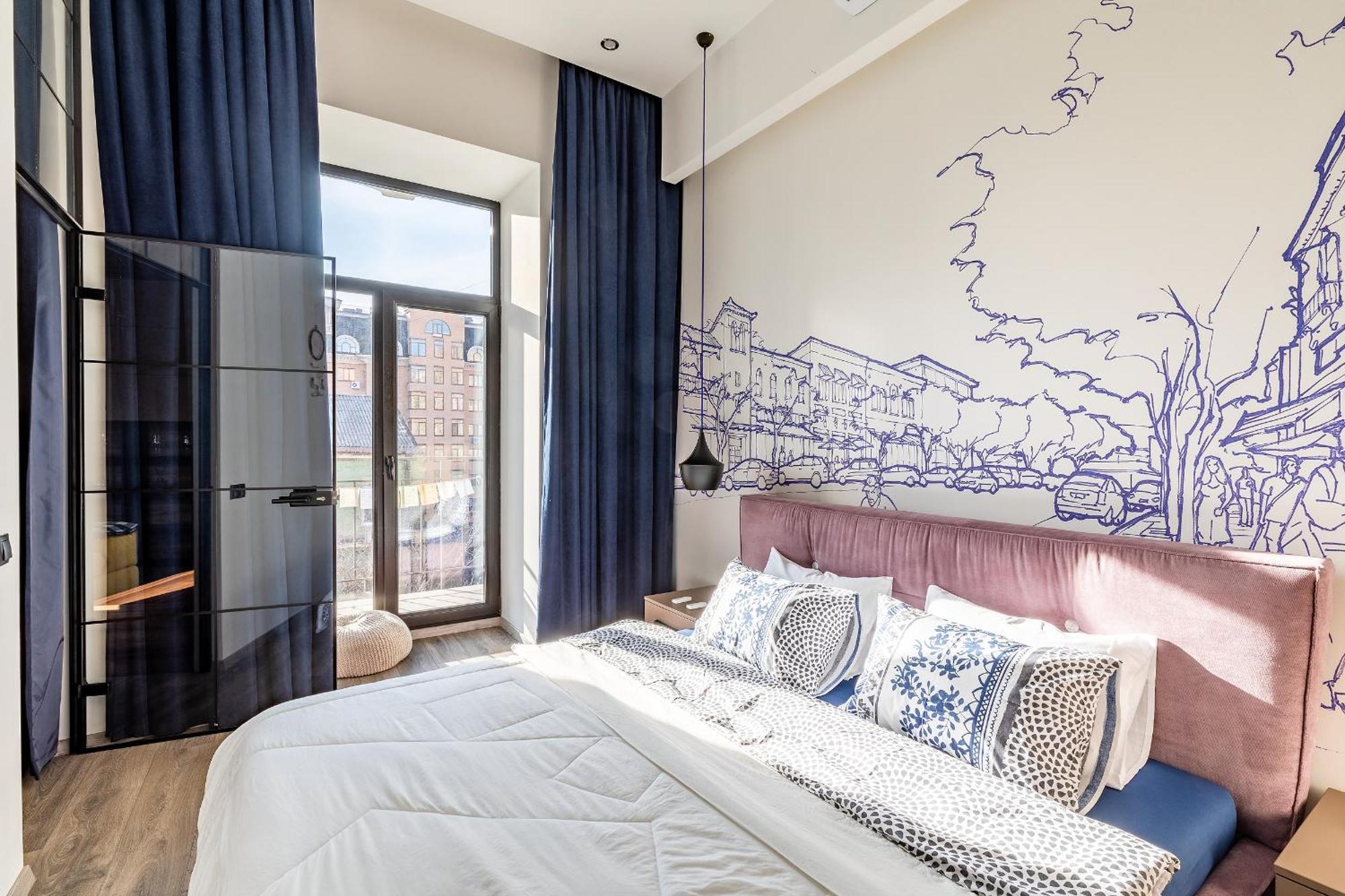 Saksaganskogo Centre Apartman Kijev Kültér fotó